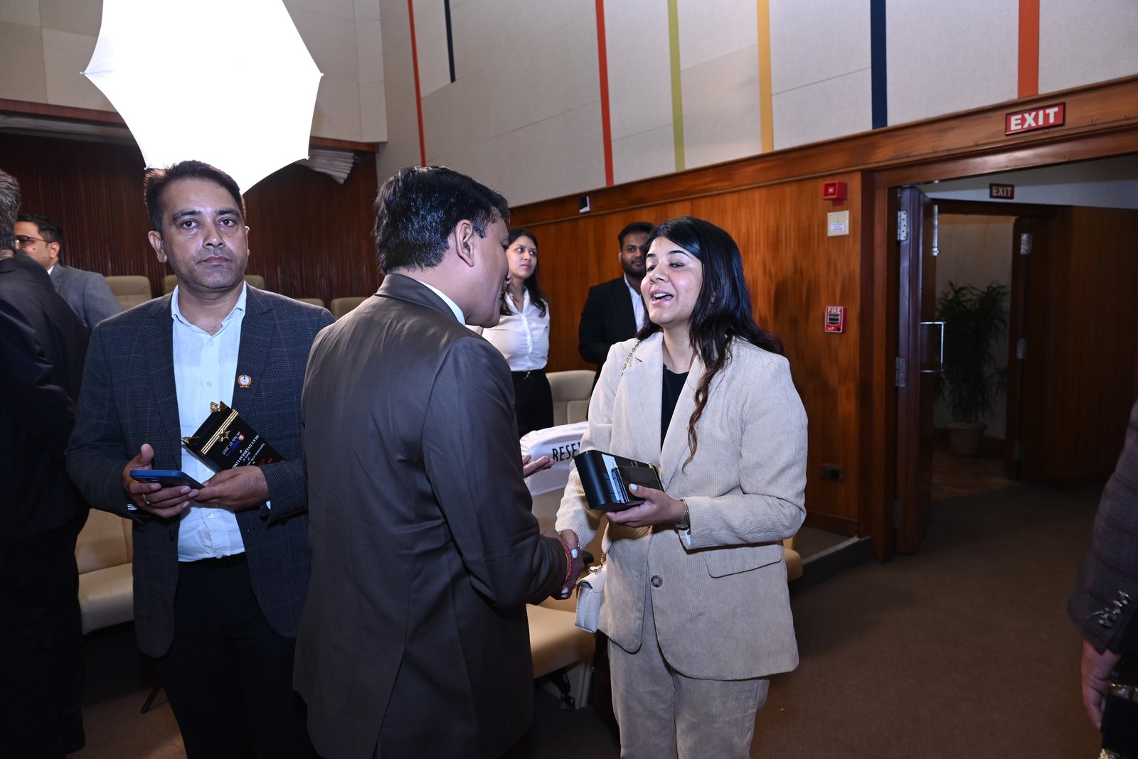 Silky Overseas Limited Listing Ceremony Photos