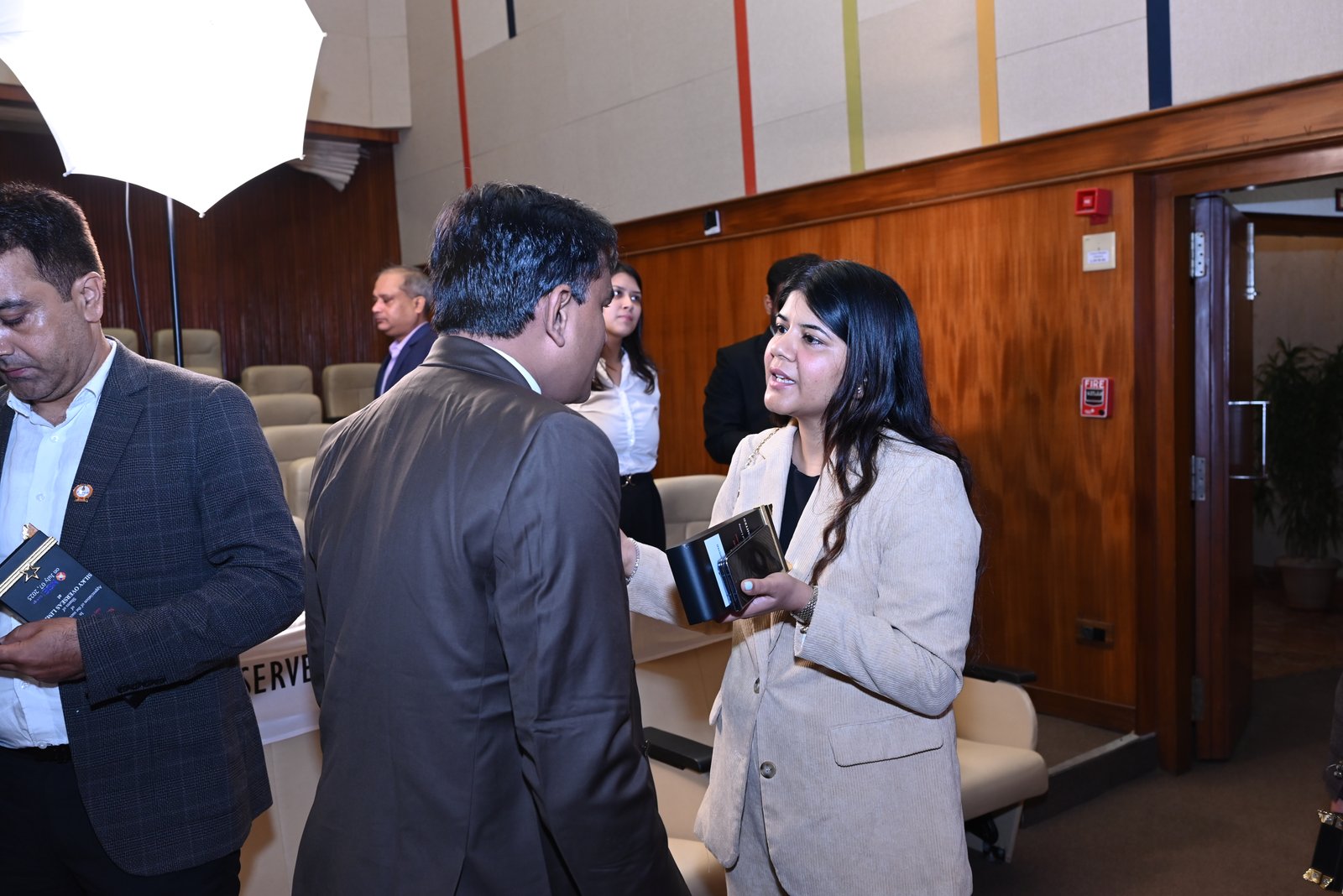 Silky Overseas Limited Listing Ceremony Photos