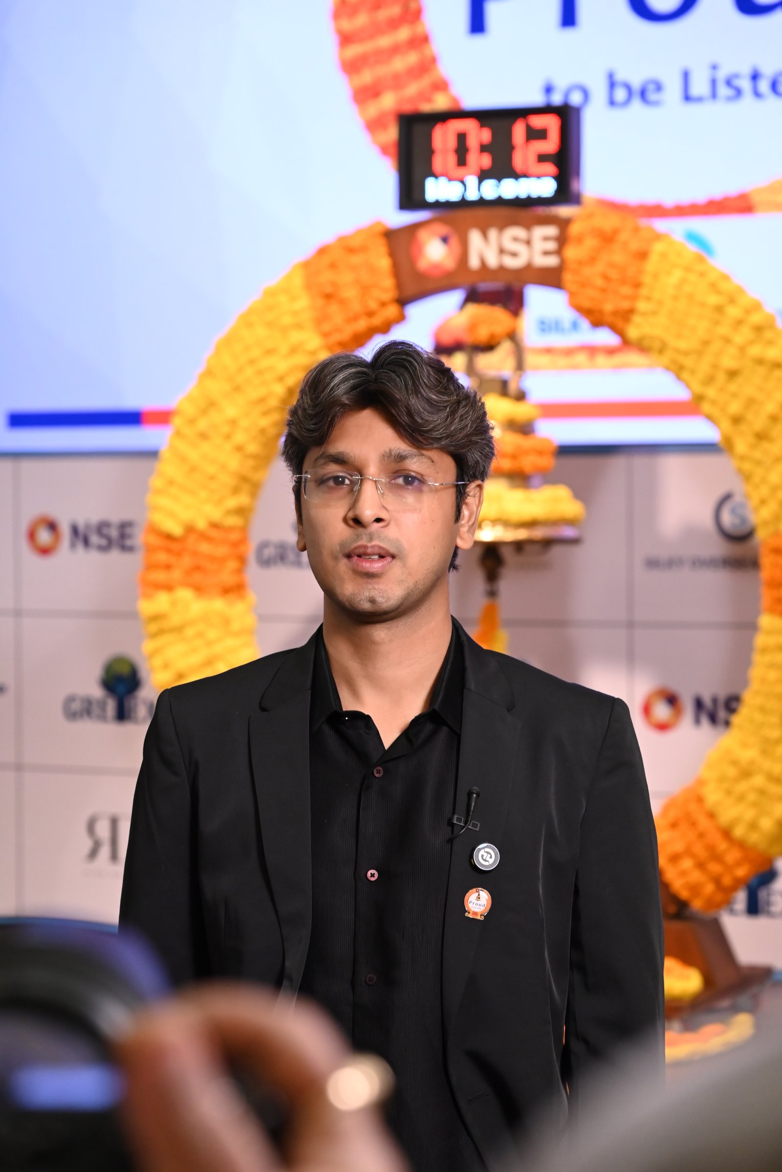 Silky Overseas Limited Listing Ceremony Photos