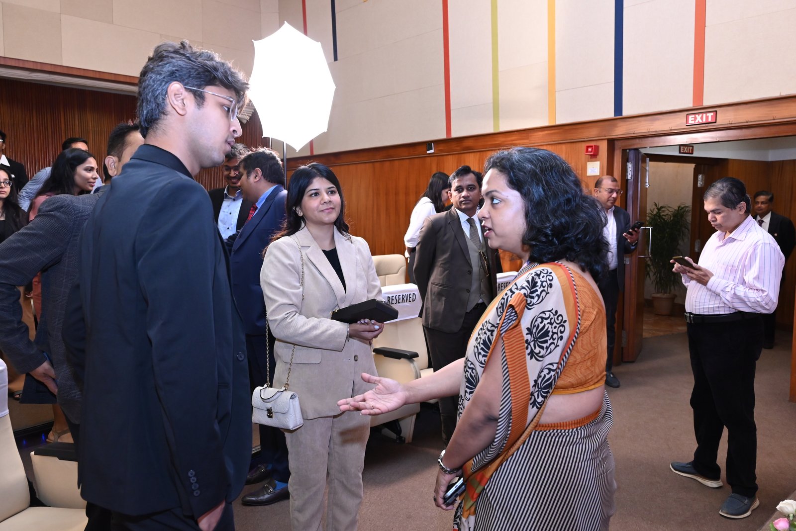 Silky Overseas Limited Listing Ceremony Photos