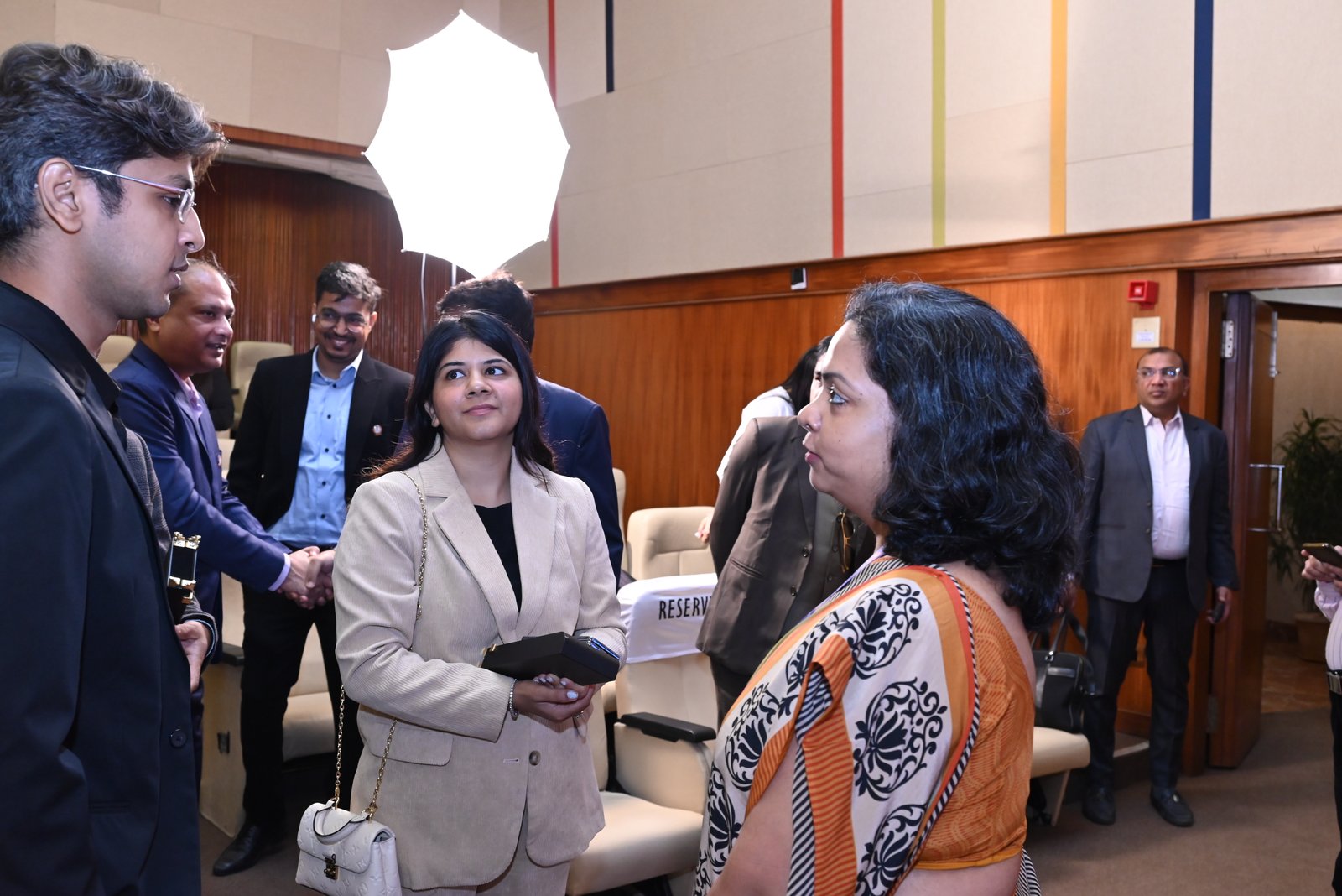 Silky Overseas Limited Listing Ceremony Photos