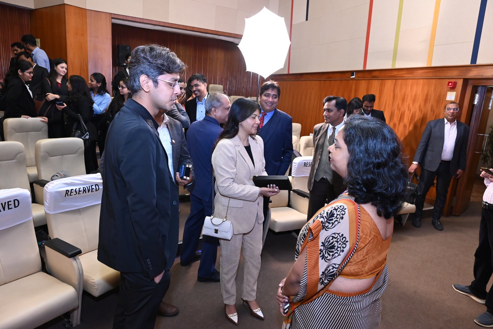 Silky Overseas Limited Listing Ceremony Photos