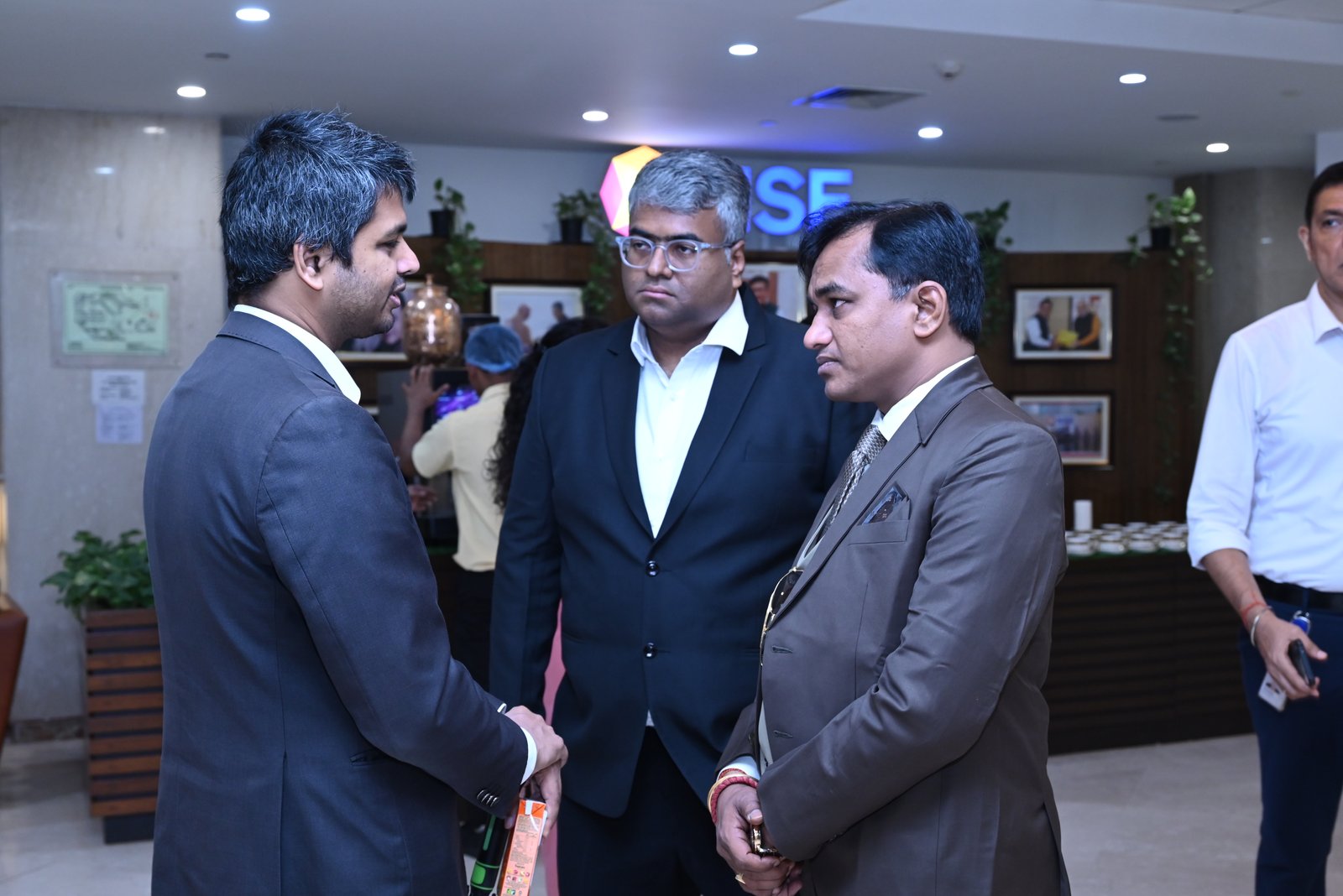 Silky Overseas Limited Listing Ceremony Photos