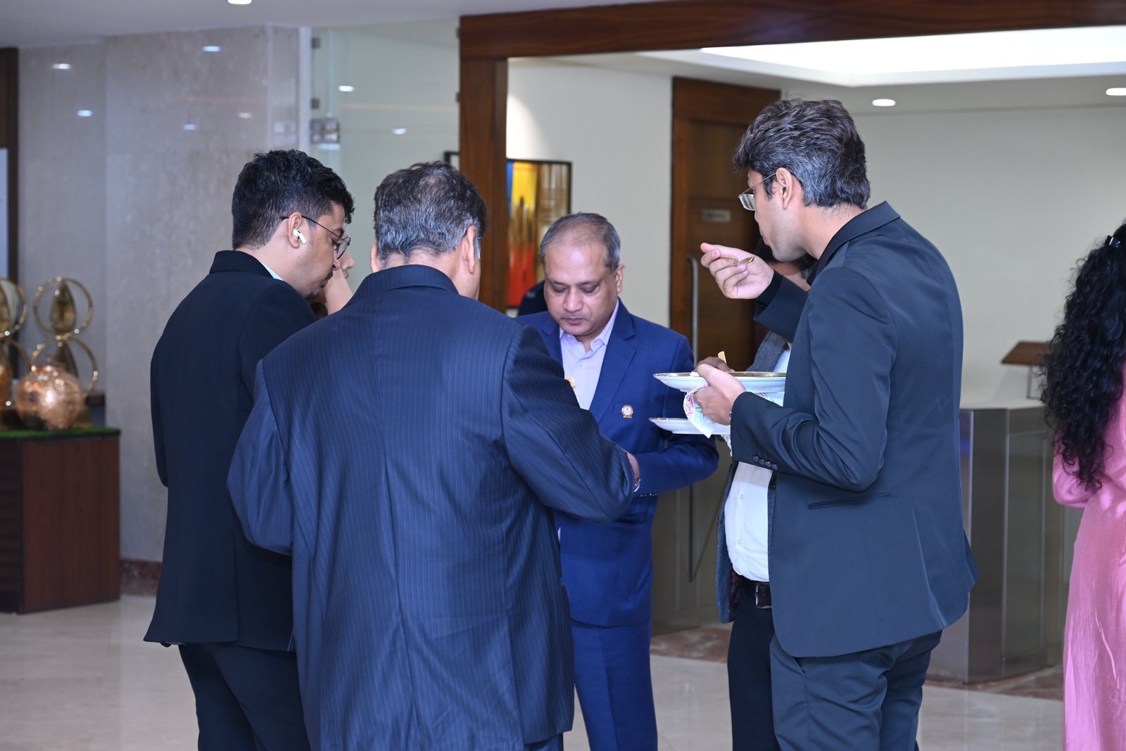 Silky Overseas Limited Listing Ceremony Photos